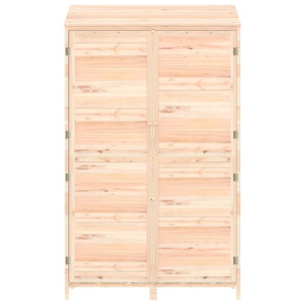 vidaXL Garden Shed 102x52x174.5 cm Solid Wood Fir - Image 4
