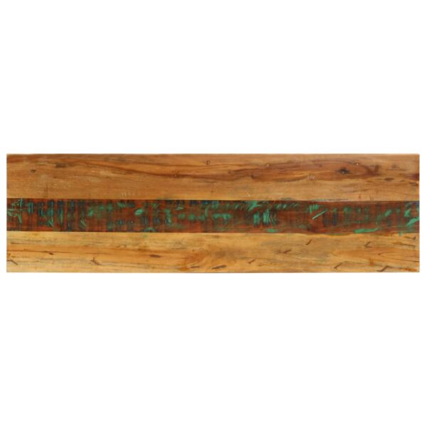 vidaXL Console Table 120x35x76 cm Solid Reclaimed Wood - Image 5