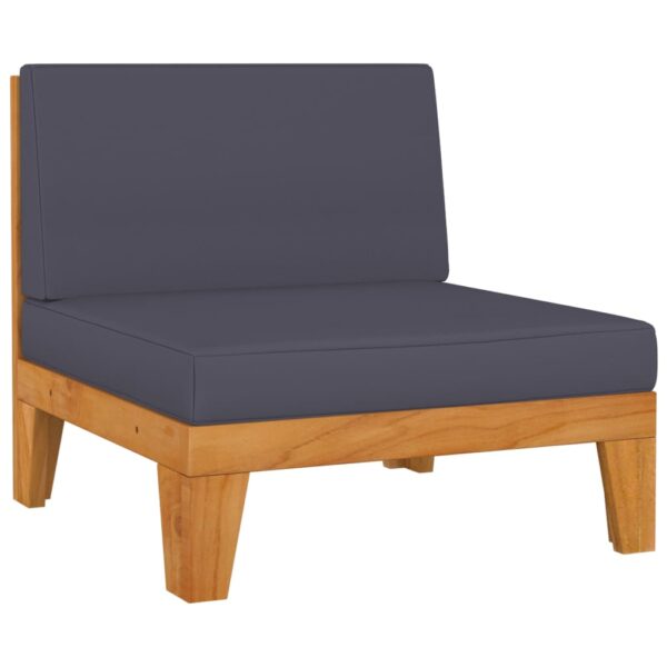 vidaXL 10 Piece Garden Lounge Set with Cushions Solid Acacia Wood - Image 6