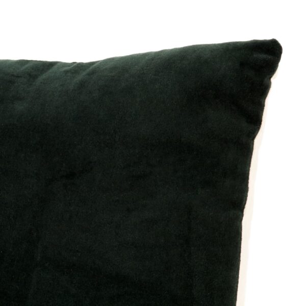vidaXL Cushions Cotton Velvet 2 pcs 45x45 cm Green - Image 4