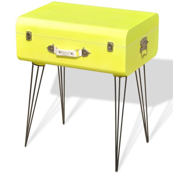 vidaXL Side Cabinet 49.5x36x60 cm Yellow - Image 2