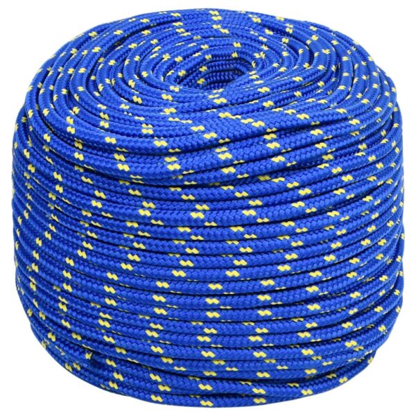 vidaXL Boat Rope Blue 10 mm 25 m Polypropylene - Image 2