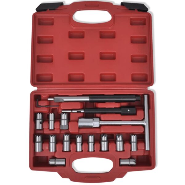 17 pcs Diesel Injector Seat Cutter Set - Image 3