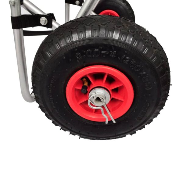vidaXL Kayak Trolleys 2 pcs Aluminium - Image 5