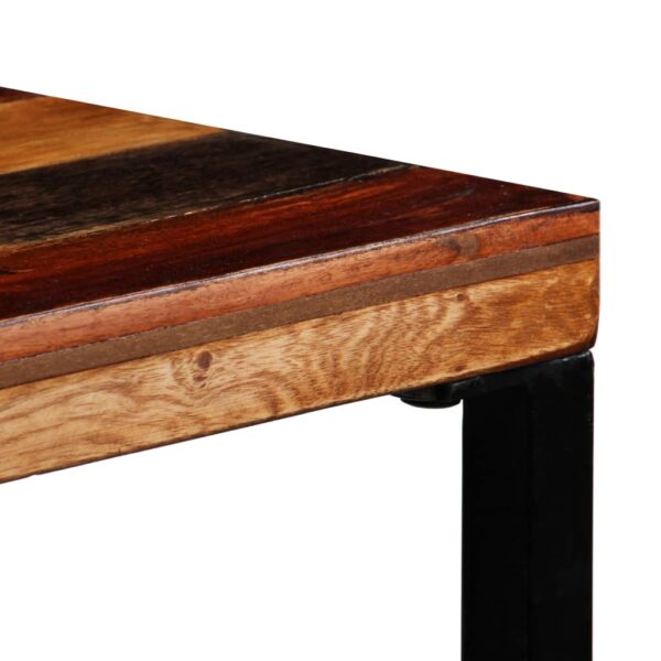 vidaXL Bar Table Solid Reclaimed Wood 120x60x106 cm - Image 5