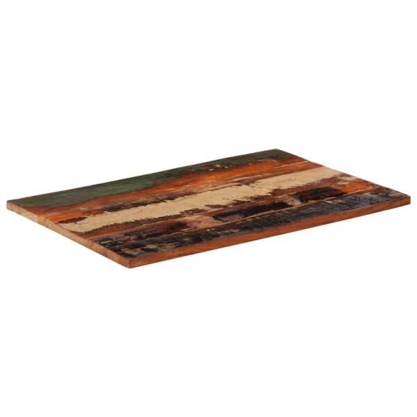 vidaXL Rectangular Table Top 60x90 cm 25-27 mm Solid Wood Reclaimed - Image 3