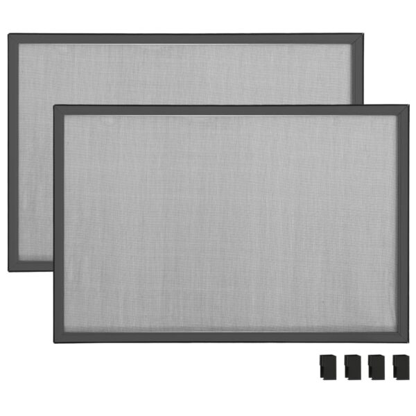 vidaXL Extendable Insect Screen for Windows Anthracite (75-143)x50 cm - Image 5