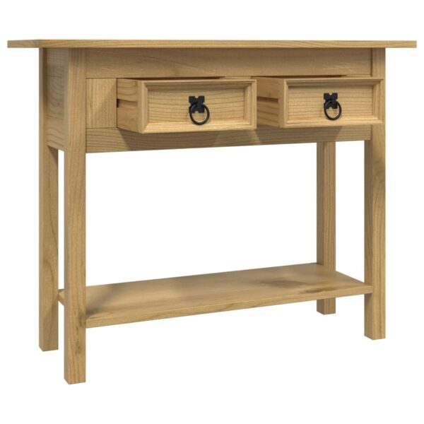 vidaXL Console Table Mexican Pine Corona Range 93x34.5x73 cm - Image 5