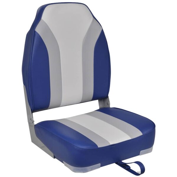 vidaXL Foldable Boat Chairs 2 pcs High Backrest - Image 2