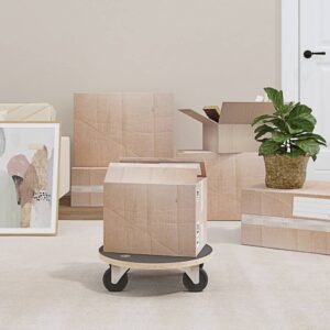 vidaXL Transport Trolleys 2 pcs Round Ø38x11.5 cm 250 kg