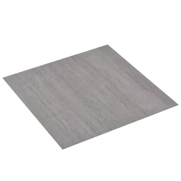 vidaXL Self-adhesive PVC Flooring Planks 5.11 m? Grey Stippled - Image 2