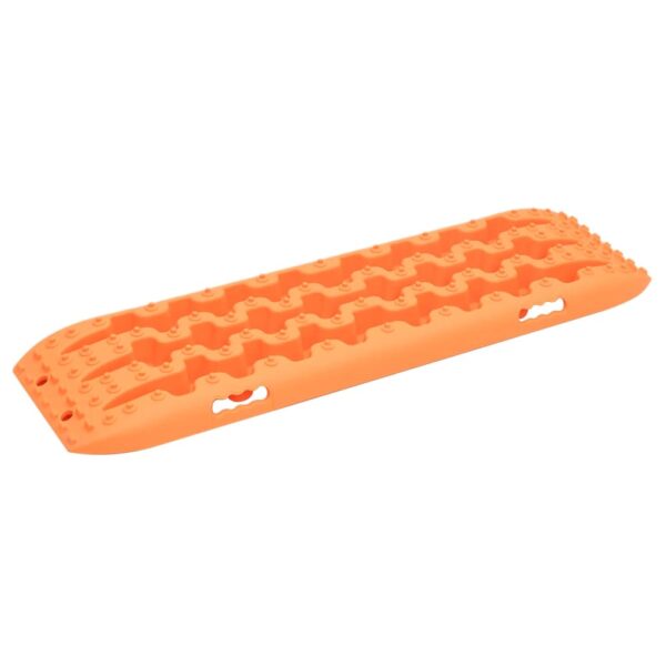 vidaXL Traction Boards 2 pcs Orange 106x30.5x7 cm Nylon - Image 2