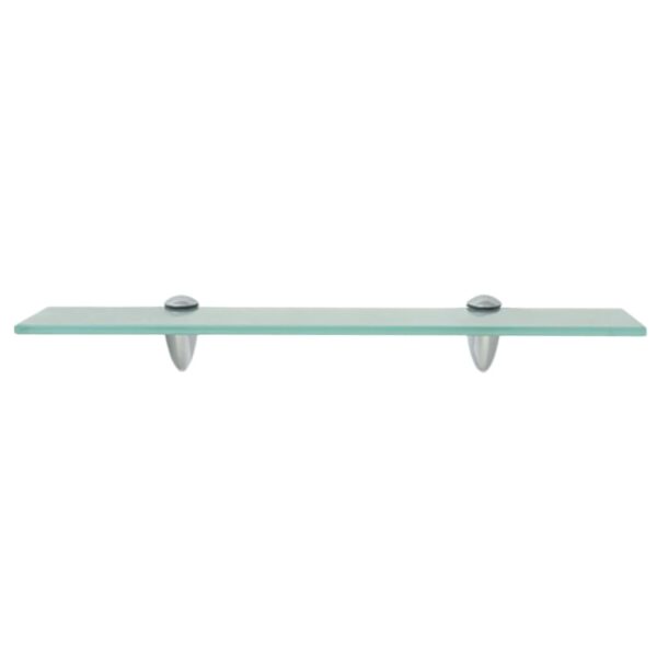 vidaXL Floating Shelves 2 pcs Glass 50x20 cm 8 mm - Image 3