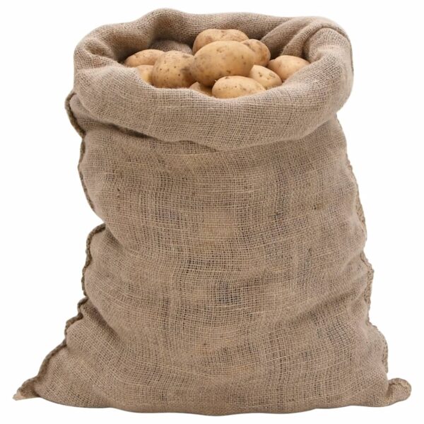 vidaXL Jute Sacks 30 pcs 60x105 cm 100% Jute 220 gsm - Image 3
