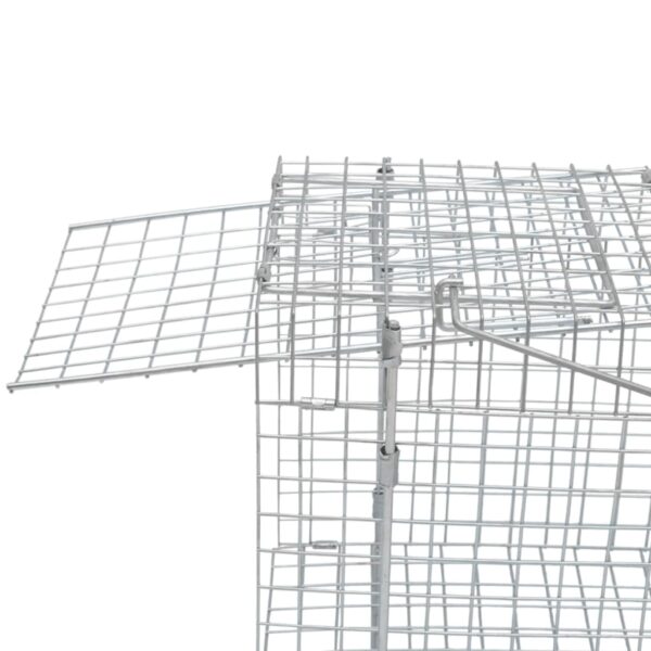 Galvanised Live Trap 100 cm - Image 4