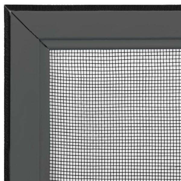 vidaXL Extendable Insect Screen for Windows Anthracite (75-143)x50 cm - Image 9