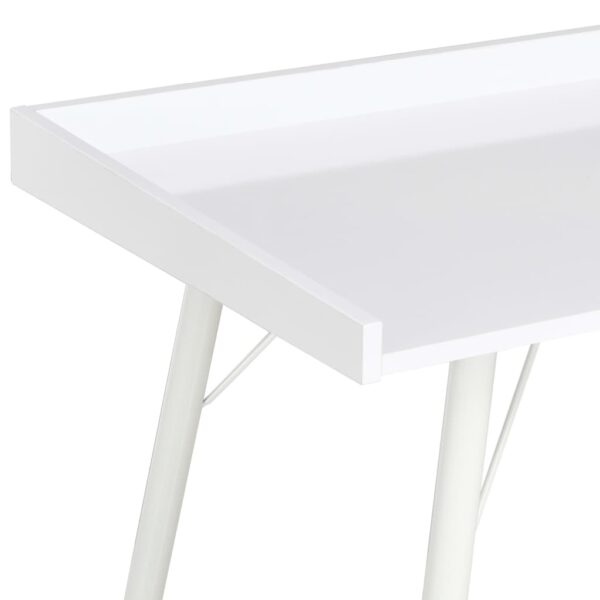 vidaXL Desk White 90x50x79 cm - Image 5