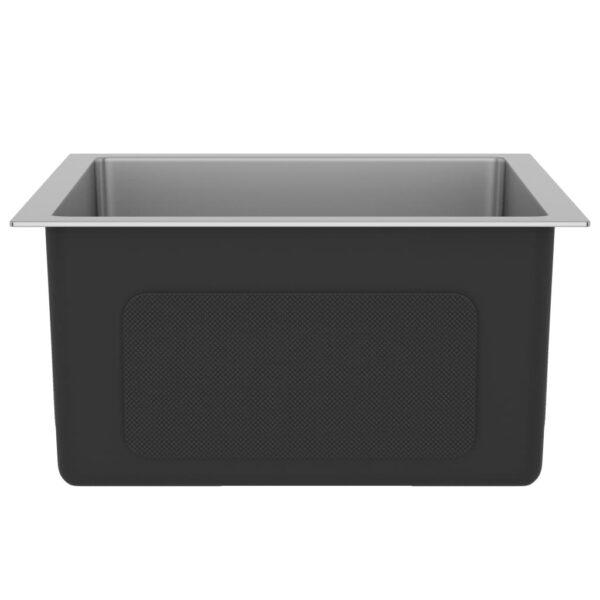 vidaXL Handmade Kitchen Sink Stainless Steel - Image 4