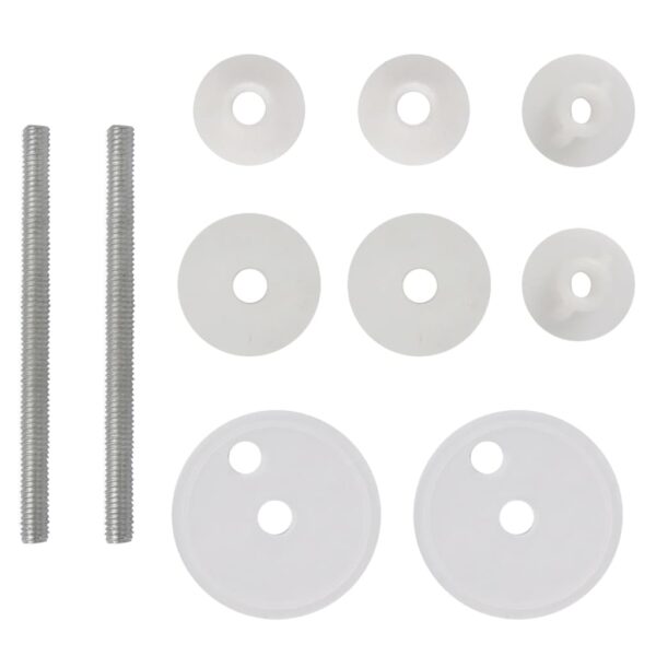 vidaXL Toilet Seats with Lids 2 pcs MDF Old Wood - Image 9