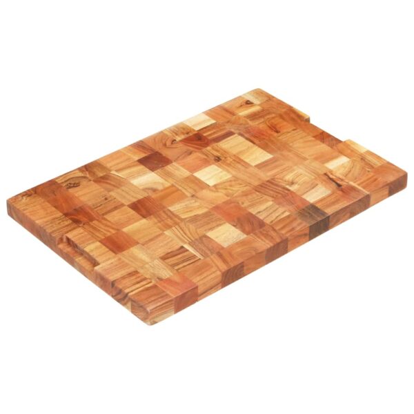 vidaXL Chopping Board 60x40x3.8 cm Solid Acacia Wood - Image 12