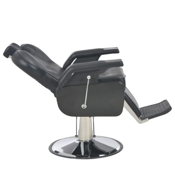 vidaXL Barber Chair Black 72x68x98 cm Faux Leather - Image 7