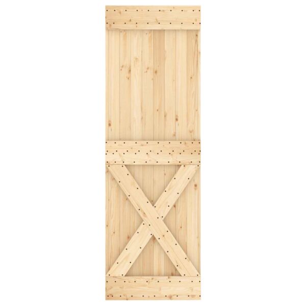 vidaXL Door NARVIK 70x210 cm Solid Wood Pine - Image 5