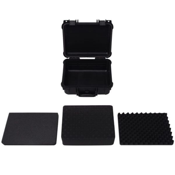 vidaXL Protective Equipment Case 35x29.5x15 cm Black - Image 5