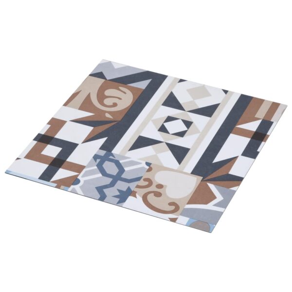 vidaXL PVC Flooring Plank Self-adhesive 5.11 m² Mono Pattern - Image 2