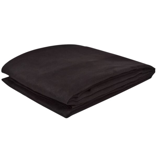 vidaXL Micro-suede Couch Slipcover Brown 270 x 350 cm - Image 2