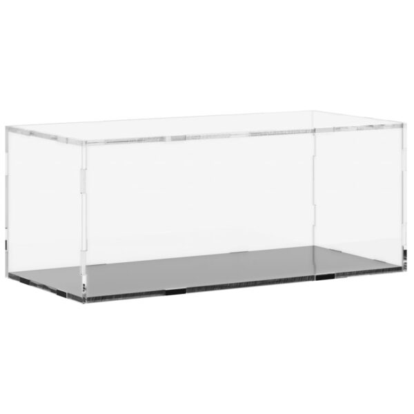 vidaXL Display Box Transparent 34x16x14 cm Acrylic - Image 2