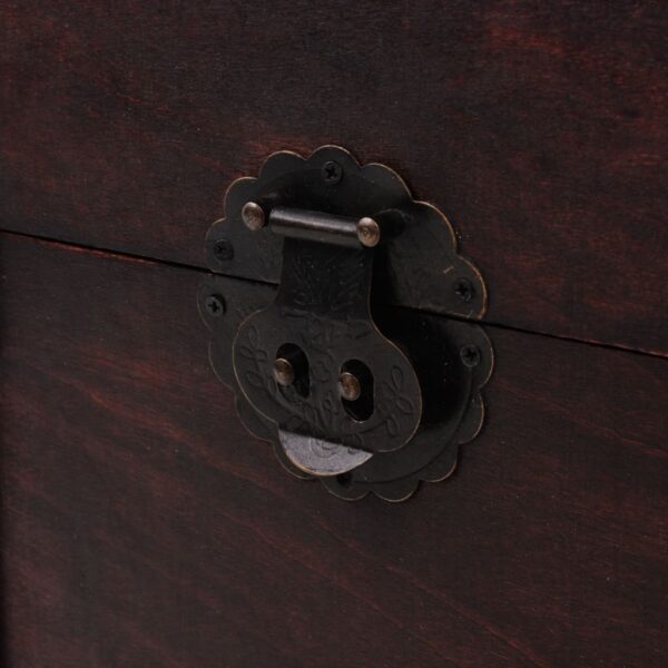 vidaXL Vintage Treasure Chest Wood 66x38x40 cm - Image 7