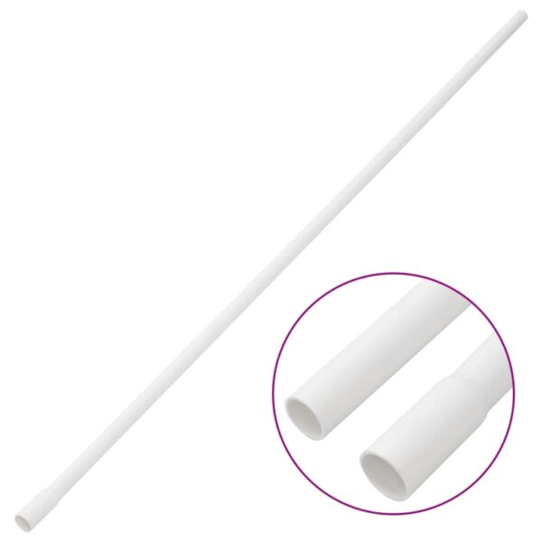 vidaXL Cable Trunkings with Clips Ø16 mm 30 m PVC - Image 3