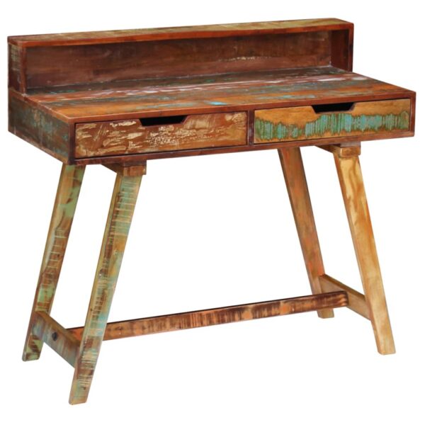vidaXL Desk Solid Reclaimed Wood - Image 11