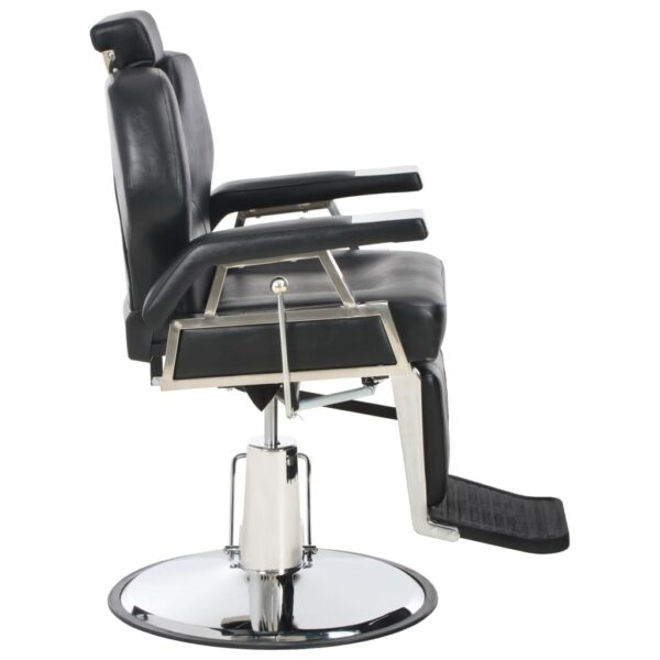 vidaXL Barber Chair Black 72x68x98 cm Faux Leather - Image 3