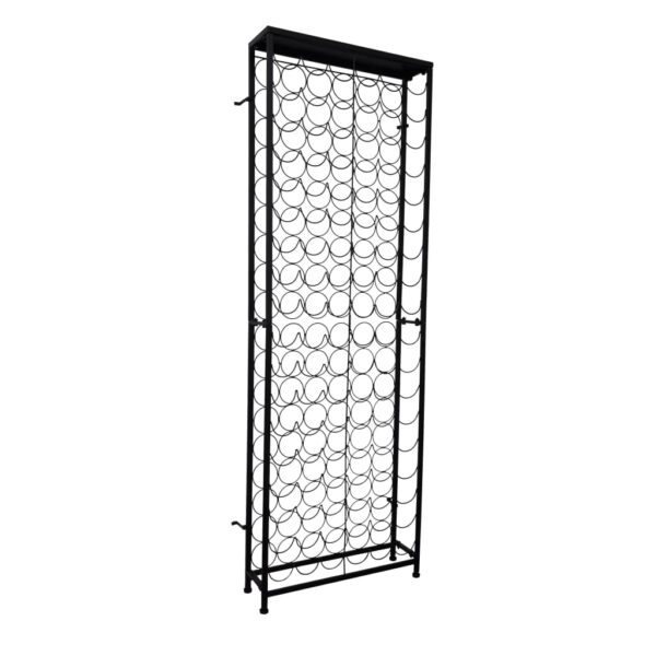 vidaXL Wine Rack for 108 Bottles Metal - Image 1