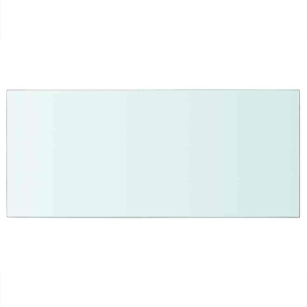 vidaXL Shelf Panel Glass Clear 50x25 cm - Image 2