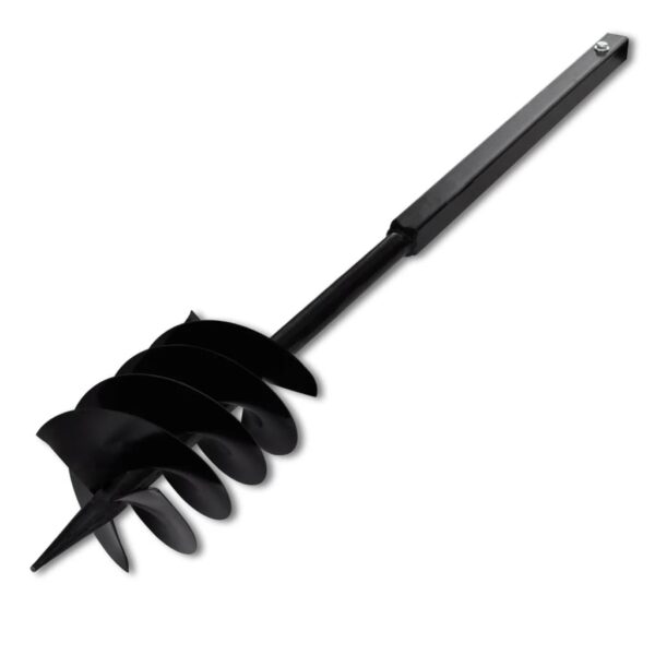 vidaXL Ground Drill with Handle 180 mm with Extension Tube 5 m Steel - Image 4