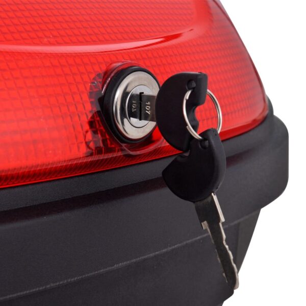 vidaXL Motorbike Top Case 72 L for 2 Helmet - Image 4
