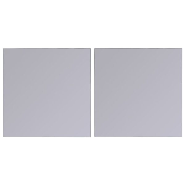 vidaXL Frameless Mirror Tiles Glass 16 pcs 20.5 cm - Image 4