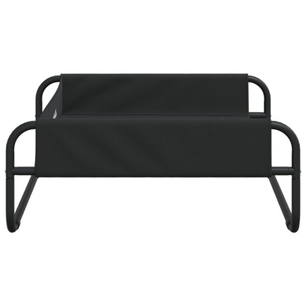 vidaXL Elevated Dog Bed Anthracite Oxford Fabric and Steel - Image 6