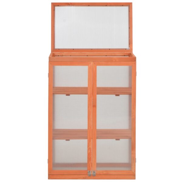 vidaXL Greenhouse Wood 75x47x109 cm - Image 3