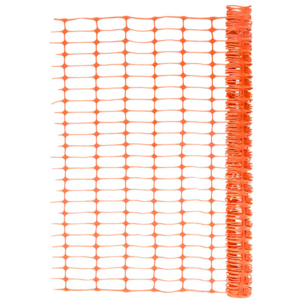 vidaXL Garden Fence 50 m Orange - Image 1