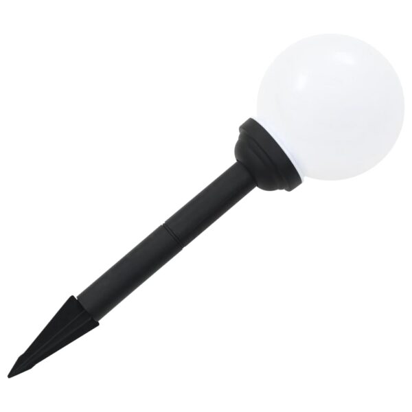 vidaXL Outdoor Solar Lamps 6 pcs LED Spherical 20 cm RGB - Image 7