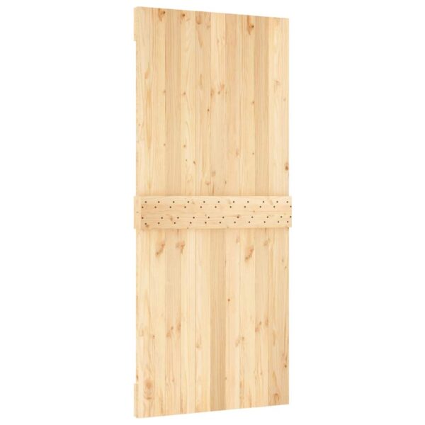 vidaXL Door NARVIK 90x210 cm Solid Wood Pine - Image 6