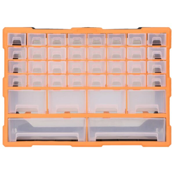 vidaXL Multi-drawer Organiser with 38 Drawers 52x16x37.5 cm - Image 2