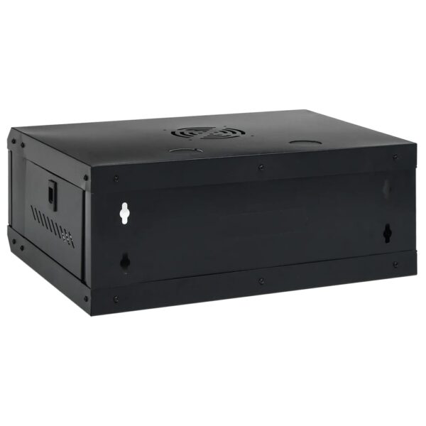 vidaXL 4U Wall Mounted Network Cabinet 19" IP20 53x40x21 cm - Image 5