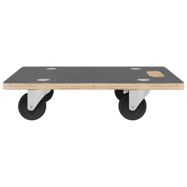 vidaXL Transport Trolleys 2 pcs Rectangular 80x55x11.5 cm 250 kg - Image 4