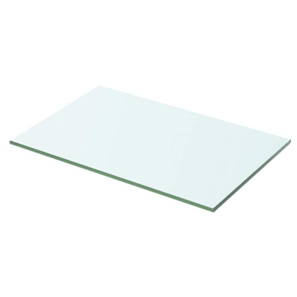 vidaXL Shelf Panel Glass Clear 50x25 cm - Image 1