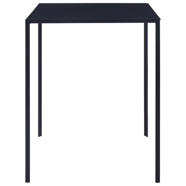 vidaXL Five Piece Dining Set Wine Red - Image 4