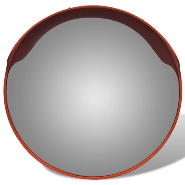Convex Traffic Mirror PC Plastic Orange 45 cm Outdoor - Image 3